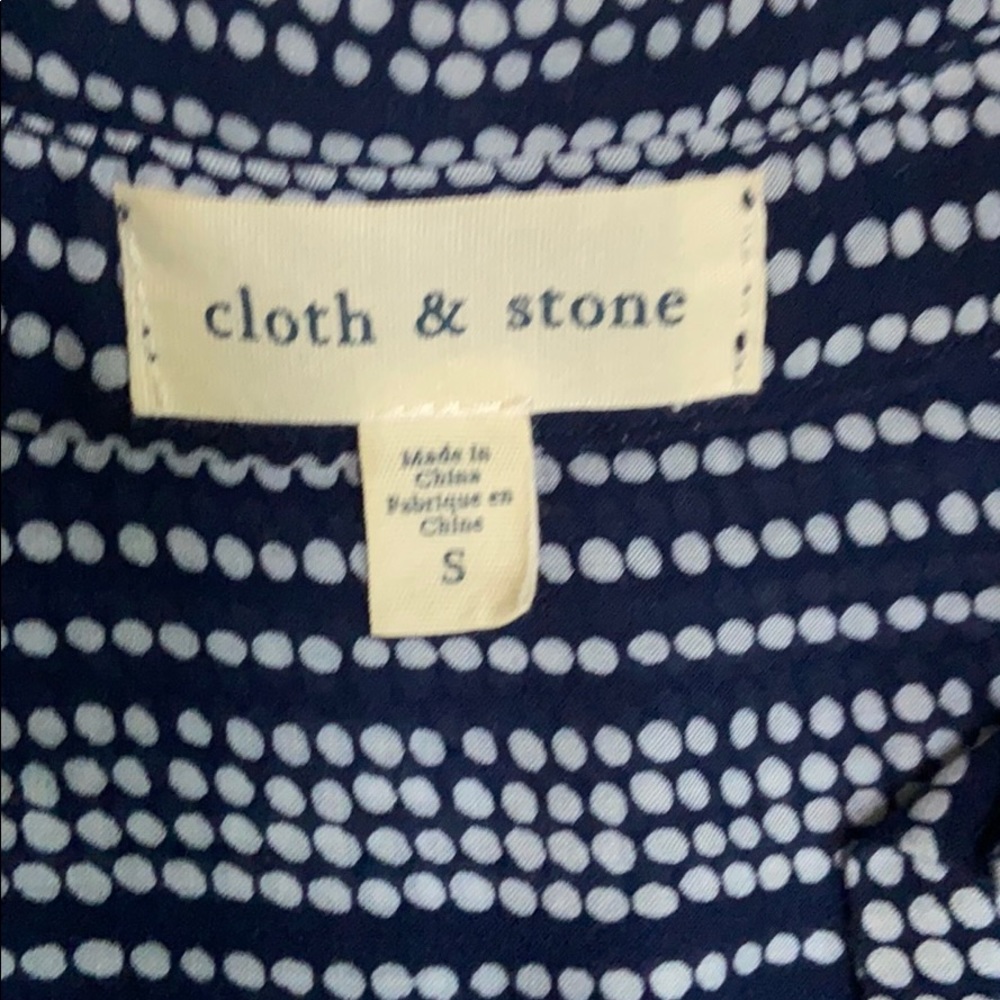 Anthropologie Cloth & Stone High Low Button Down - Picture 8 of 8